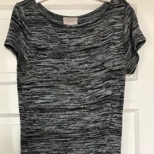 LOFT heathered grey dress